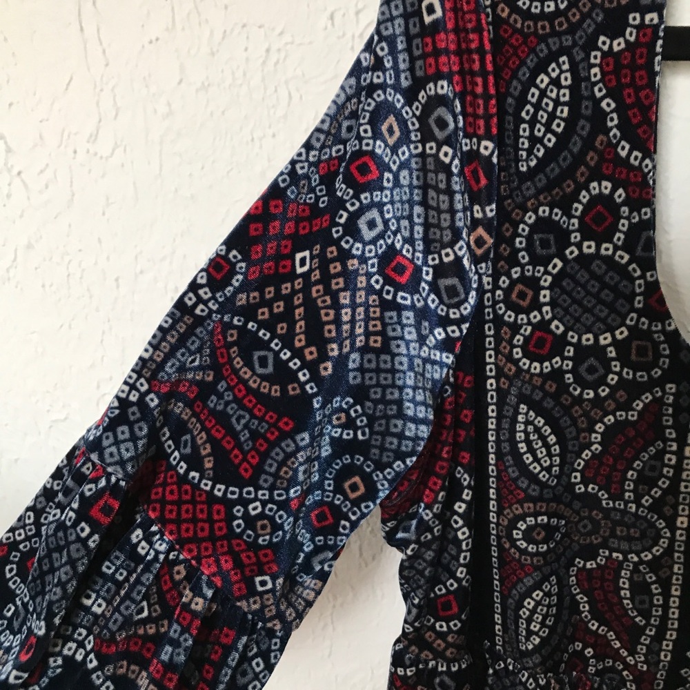 Free People Velvet Swing Dress